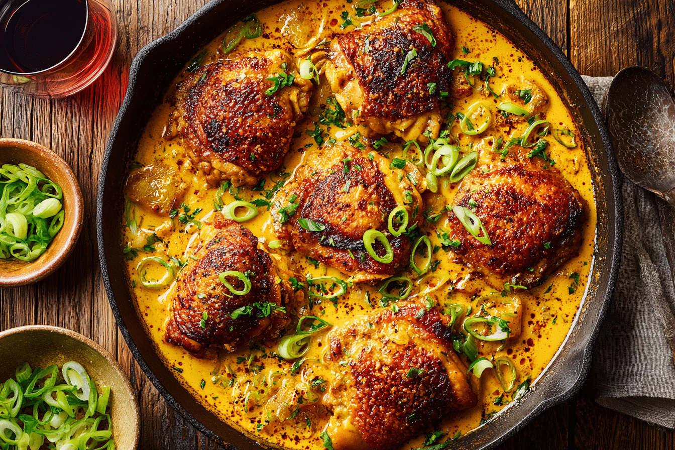 Skillet Bang Bang Chicken Thighs: One Fiery, Crispy Dinner That’s Seriously Addictive