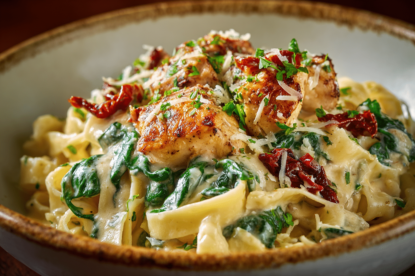 Creamy Tuscan Chicken: 7-Ingredient Rich Comfort Skillet