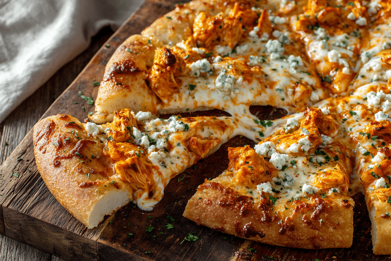 Delicious Buffalo Chicken Pizza Recipe: 5 Bold Spicy Layers