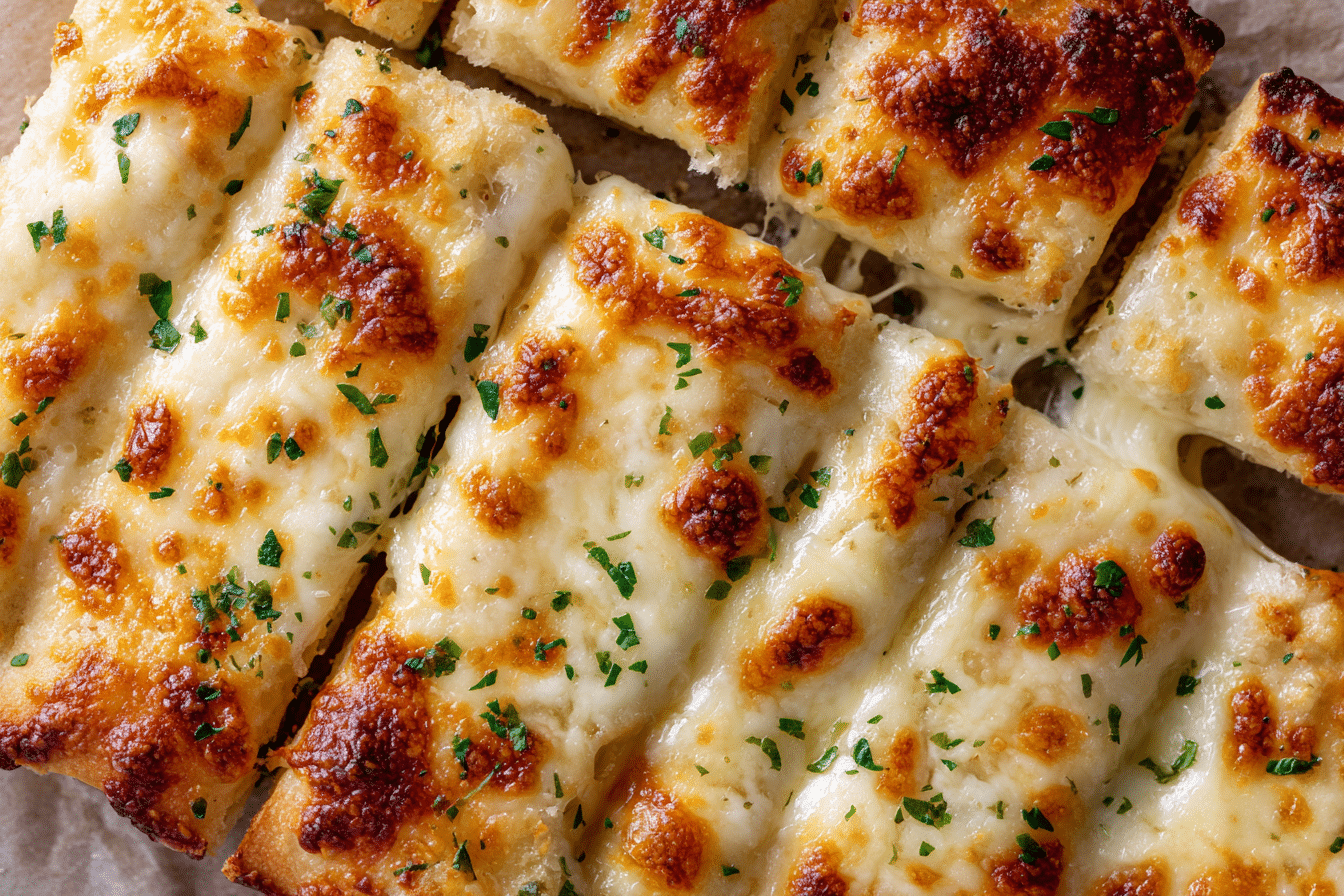 Gluten-Free Cheesy Garlic Bread: 5 Irresistible Golden Layers