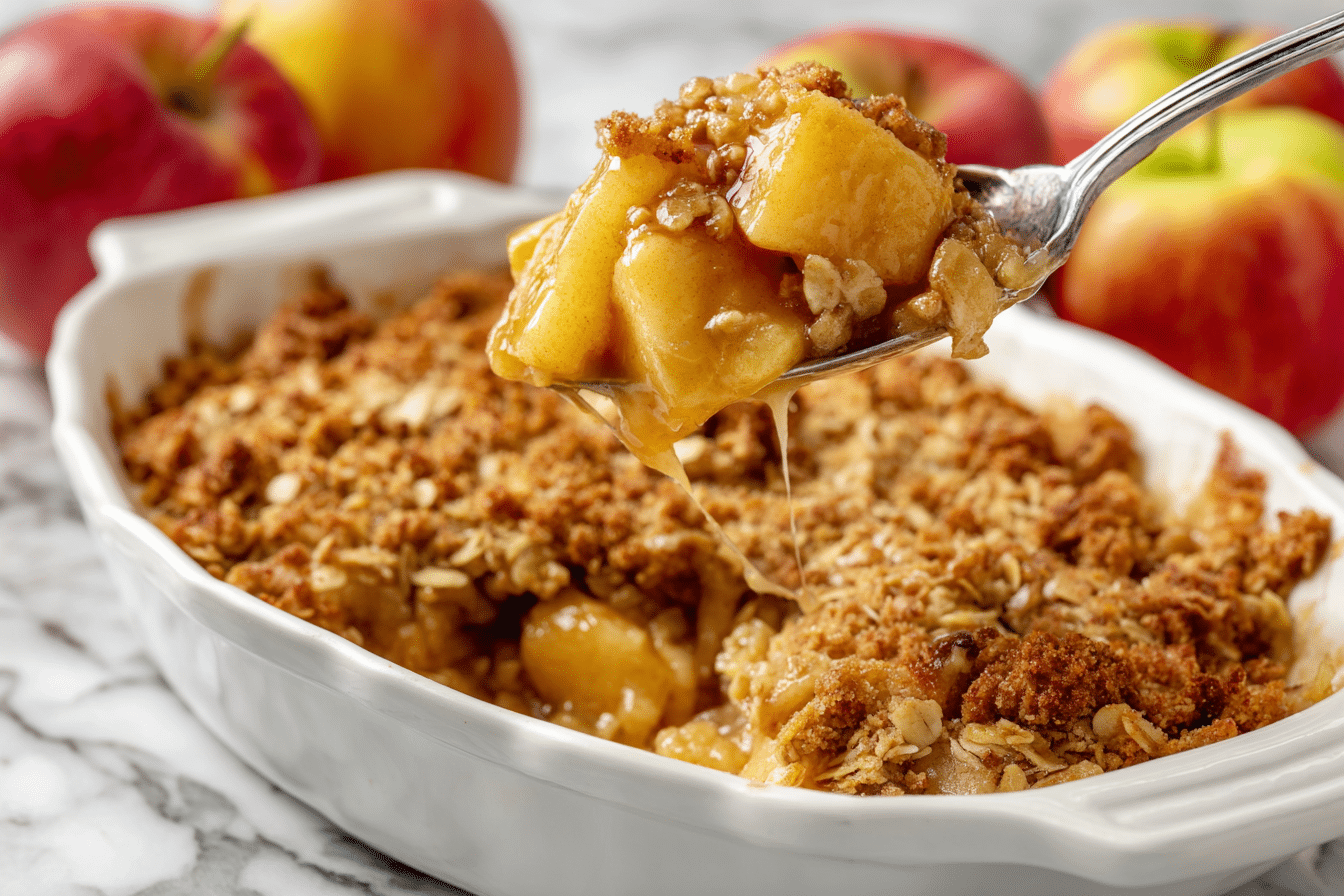 Daniel Fast Dessert Recipe: Apple Crisp – 100% Plant-Based with Pure Comfort